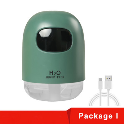 Mini Humidifier 200ml Super Quiet Desktop Cool Mist Humidifier for Baby Bedroom Office Car Home 7 Colors LED Night Night Purifier