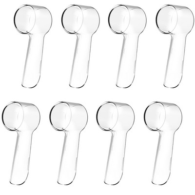 Daugkartinio naudojimo dantų šepetėlio galvučių dangteliai, skirti burnos B dantų šepetėlių galvutėms, kad būtų švarus ir sveikesnis valymas ir laikymas