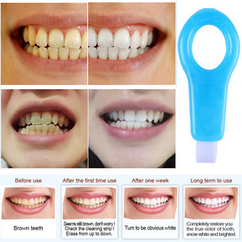 7 τμχ/Σετ Βούρτσα καθαρισμού λεύκανσης δοντιών που αντικαθίσταται με σφουγγάρι λεκέδες αφαίρεσης οδοντικής πλάκας Βούρτσα καθαρισμού δοντιών για στοματική φροντίδα