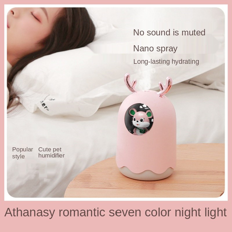 Populaarne armas lemmiklooma summuti õhuniisutaja loominguline kontori töölaud romantiline aroomihajuti majapidamises usb pehmendav kaaslane