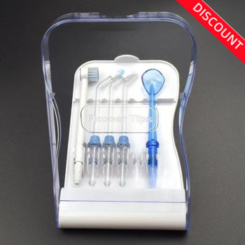 Κατάλληλο για αξεσουάρ κουτιού αποθήκευσης ακροφυσίων ορθοδοντικής βούρτσας οδοντικό νήμα οδοντικού πλυντηρίου Waterpik