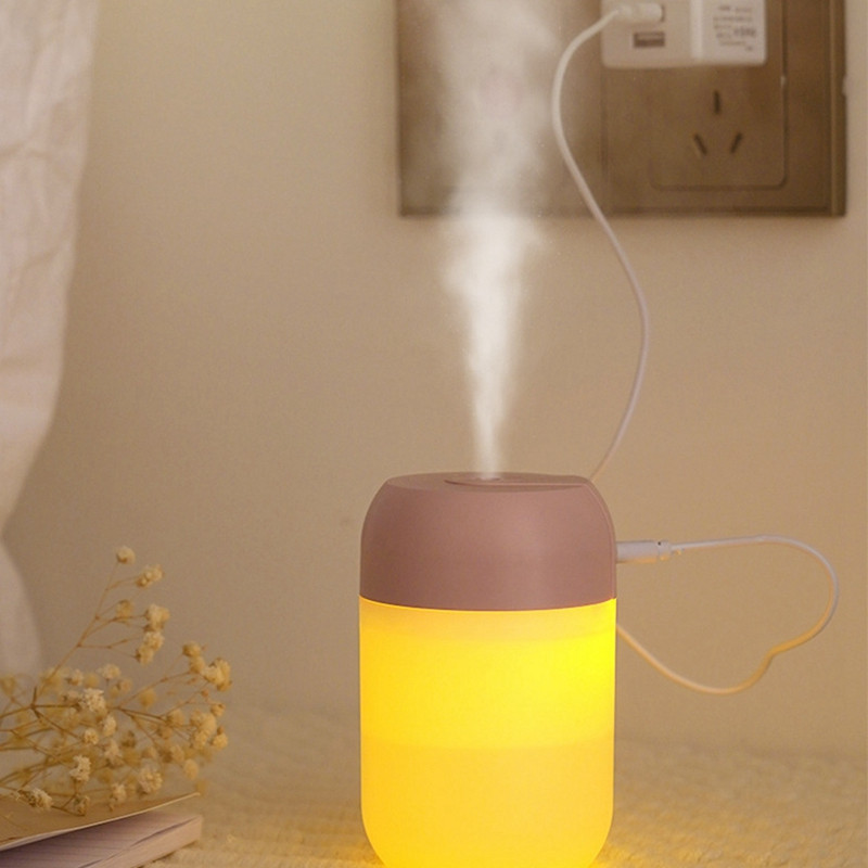 3 db-os hordozható mini párásító kis Cool Mist párásító, USB személyes asztali párásító baba hálószoba utazáshoz