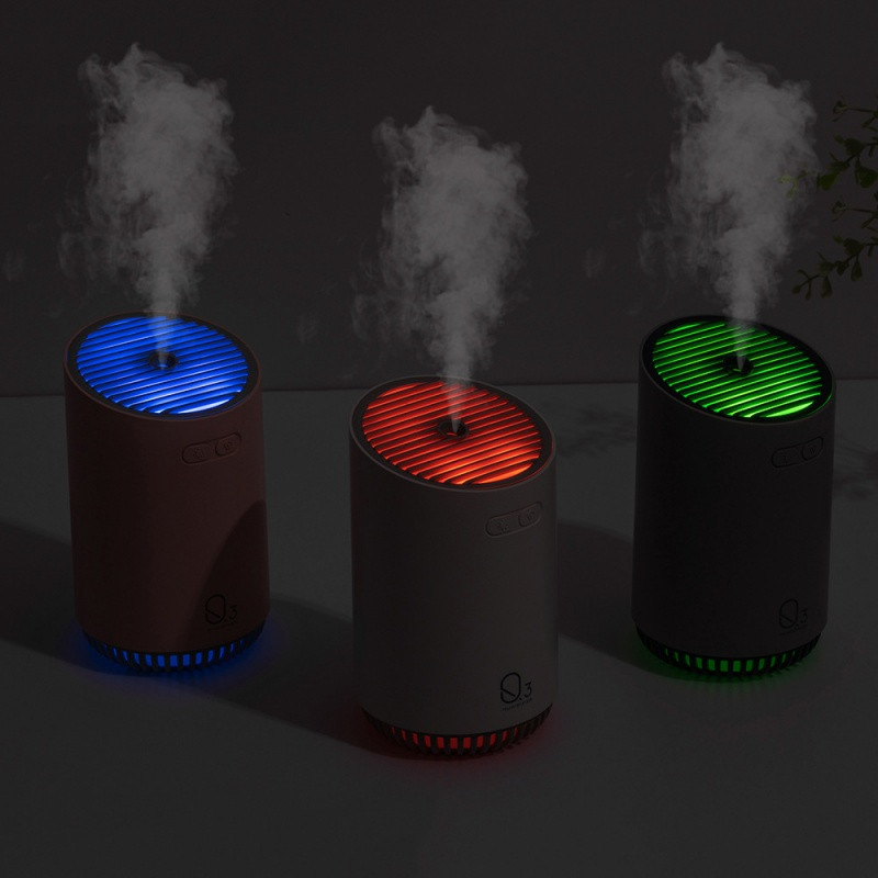Hordozható párásító 320 ml 2000 mAh USB újratölthető vezeték nélküli mini párásító otthoni irodához