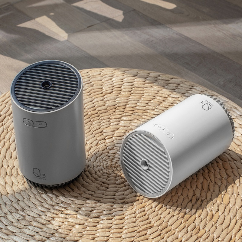 Hordozható párásító 320 ml 2000 mAh USB újratölthető vezeték nélküli mini párásító otthoni irodához