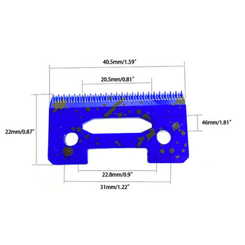 Професионално керамично острие за подстригване Машинка за подстригване с керамични остриета Подстригване Резервни остриета за подстригване Wahl 8148