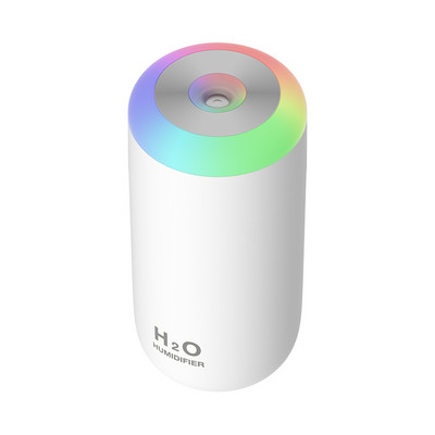 350 ml värviline tassiga USB õhuniisutaja koduseks ultraheli auto udumasin koos värviliste öölampidega mini kontori õhupuhasti