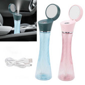 USB-niisutaja Ultraheli lauaniisutaja vaigistamine nanopihusti elektriline õhupuhasti difuusor peegli öövalgusega