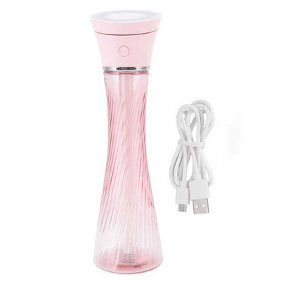 USB-niisutaja Ultraheli lauaniisutaja vaigistamine nanopihusti elektriline õhupuhasti difuusor peegli öövalgusega