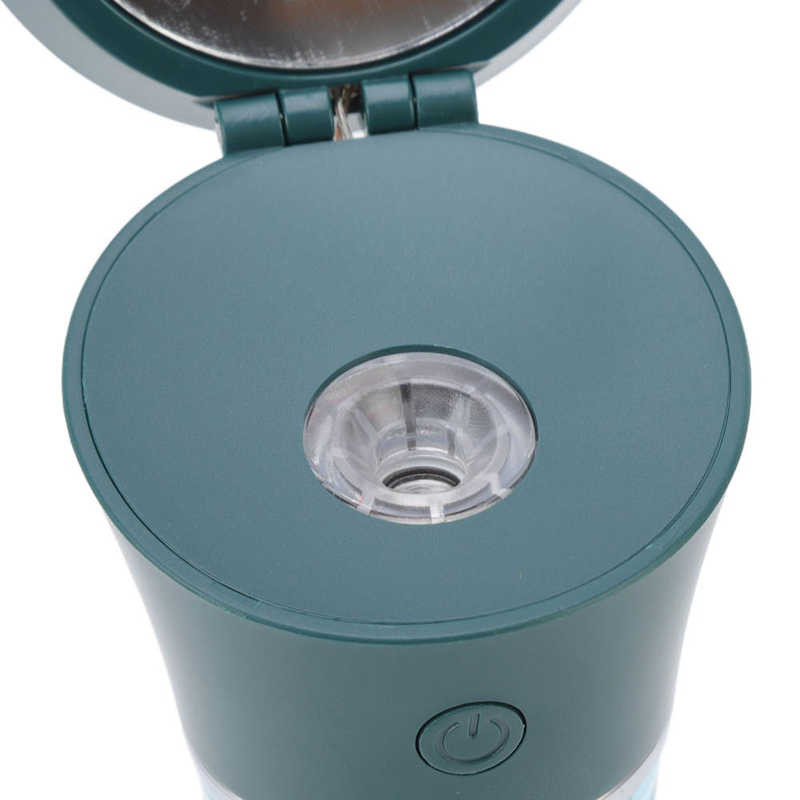 USB-niisutaja Ultraheli lauaniisutaja vaigistamine nanopihusti elektriline õhupuhasti difuusor peegli öövalgusega