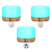 20CC 300 ml légpárásító szemcse illóolaj diffúzor 7 LED lámpával otthonra