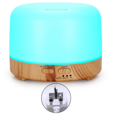 20CC 300 ml légpárásító szemcse illóolaj diffúzor 7 LED lámpával otthonra