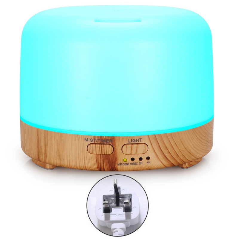 20CC 300 ml légpárásító szemcse illóolaj diffúzor 7 LED lámpával otthonra