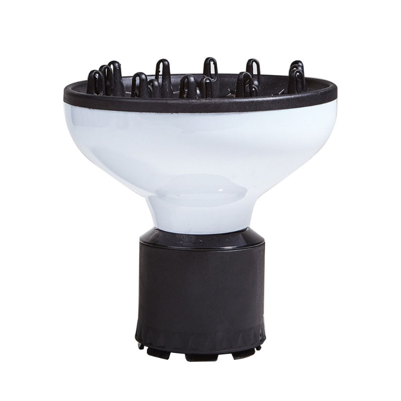 Universaalne juuksehajuti, fööni difuusori kinnitus lokkis ja looduslikult lainelistele juustele, professionaalne fööni difuusor