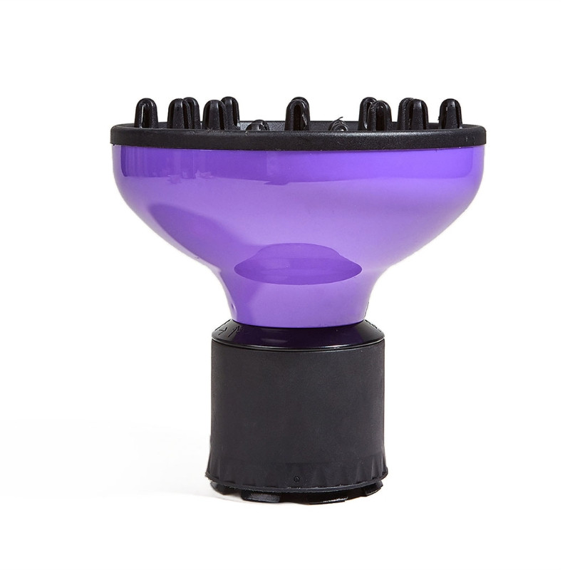 Universaalne juuksehajuti, fööni difuusori kinnitus lokkis ja looduslikult lainelistele juustele, professionaalne fööni difuusor