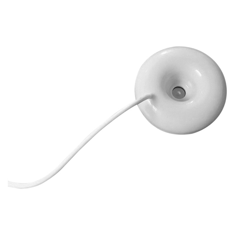 2Pcs Pink Donut ovlaživač zraka USB uredski stolni mini ovlaživač zraka prijenosni kreativni pročišćivač zraka - ružičasto-bijeli