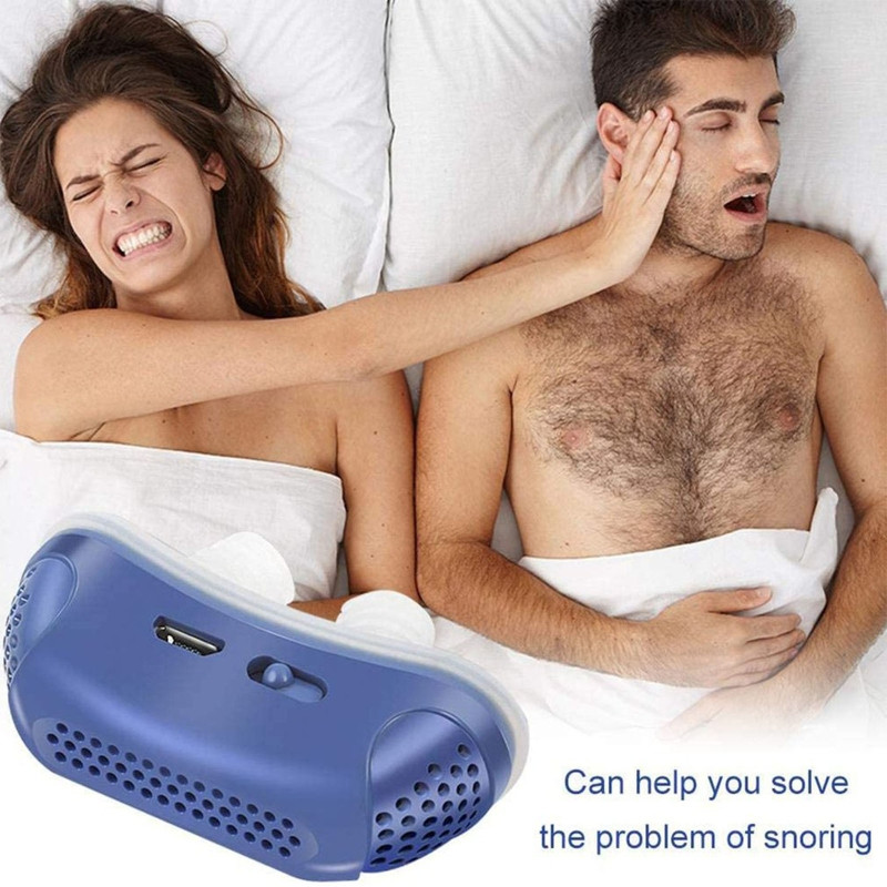 Elektromos horkolásgátló eszközök szilikon orrtágítók horkolás dugó orr szellőző klip Professzionális éjszakai horkolás