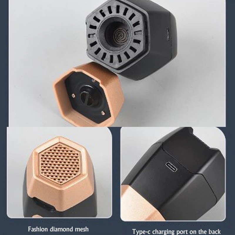 Elektrinis aromato difuzorius automobilių smilkalų degikliai Bakhoon Mubakhar įkraunamas USB arabų nešiojamas musulmonų Ramadan Dukhoon smilkalų laikiklis