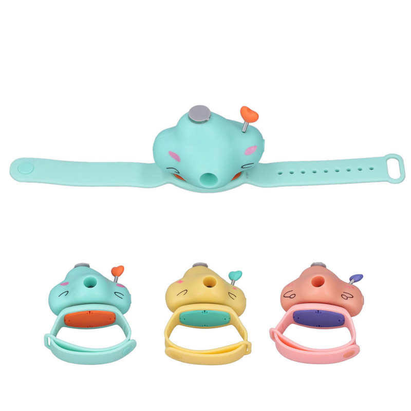 USB párásító Cool Light Mini Kids párásító karóra Hatékony hidratálás 360°-ban forgatható 2 móddal a hálószobához