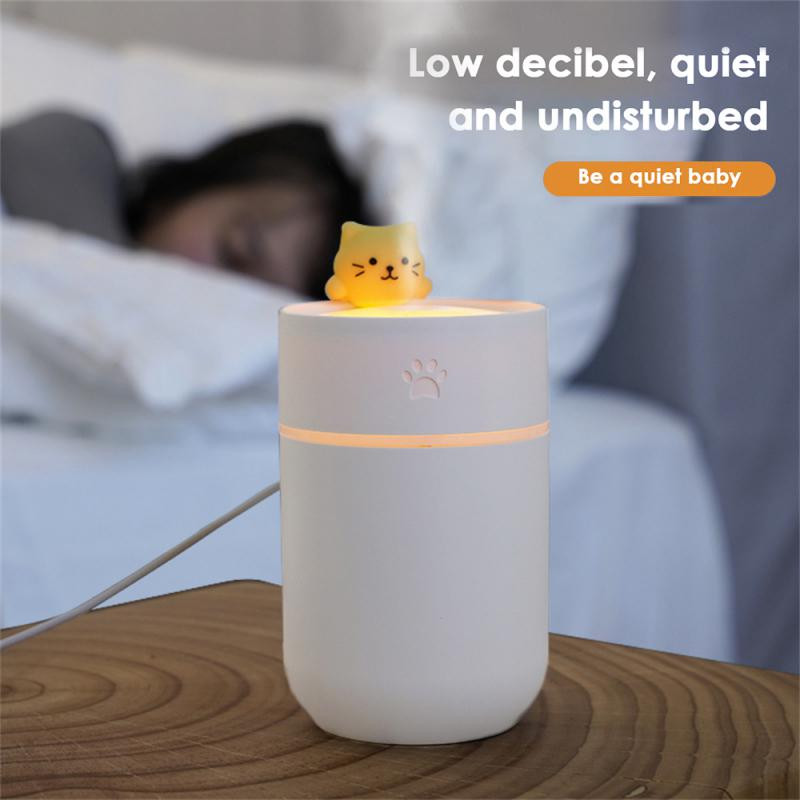 Armas lemmiklooma kassi õhuniisutaja minikontori lauaarvuti kliimaseade ruumi õhuniisutaja USB väikese majapidamise raske udu pihusti