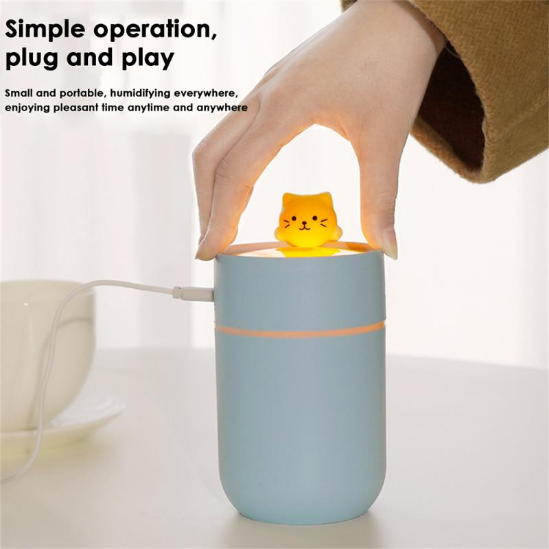 Armas lemmiklooma kassi õhuniisutaja minikontori lauaarvuti kliimaseade ruumi õhuniisutaja USB väikese majapidamise raske udu pihusti