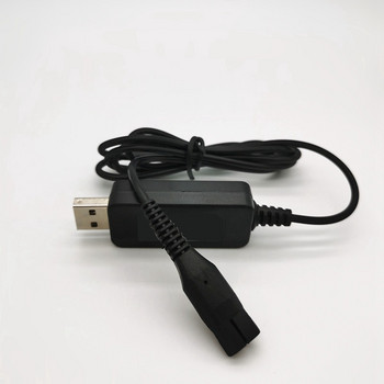 Καλώδιο βύσματος USB A00390 Ηλεκτρικός προσαρμογέας Φορτιστής καλωδίου τροφοδοσίας για ξυριστικές μηχανές S300 S301 S302 S311 & χτένα κοπής γενειάδας