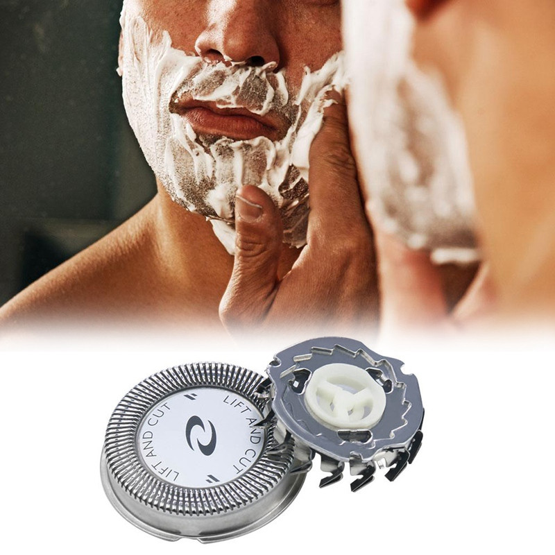 4 bucăți de tăiat lame pentru capul aparatului de ras pentru Norelco HQ3 HQ30/HQ32/HQ36/HQ300, argintiu