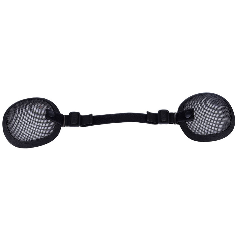 Taktikai acélhálós fülvédő fülvédő katonai vadászat Airsoft felszerelés fülvédő védőhuzat paintball tartozékok