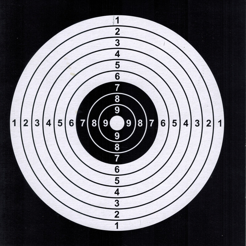 5,50 x 5,50 colio popieriniai taikiniai, 20 vnt., šaudymo iš ginklų sportas 8 parinktys lauke ir viduje Šaunamieji ginklai Pneumatiniai ginklai ir plastikiniai arba plieniniai šautuvai
