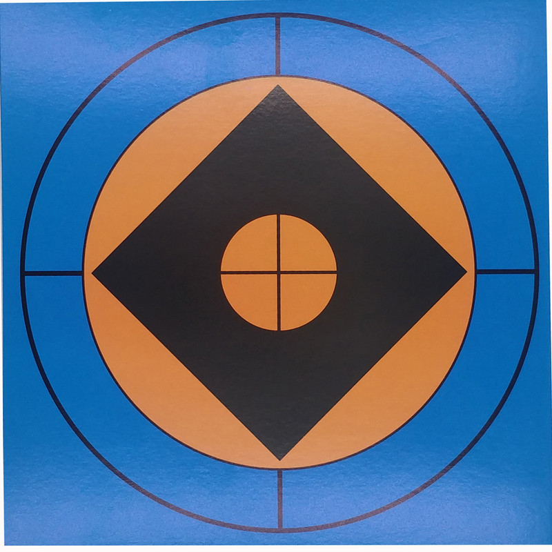 5,50 x 5,50 colio popieriniai taikiniai, 20 vnt., šaudymo iš ginklų sportas 8 parinktys lauke ir viduje Šaunamieji ginklai Pneumatiniai ginklai ir plastikiniai arba plieniniai šautuvai