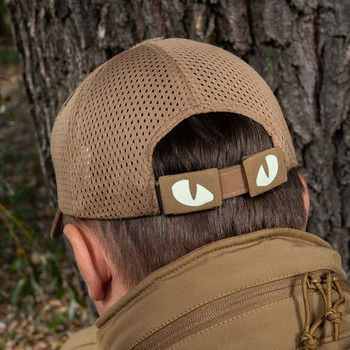 Tactical DIY Cat Eye Patches Glow in Dark Tape MOLLE Badge Patch for Paintball κράνος Καπέλο καπέλο μπουφάν για κυνήγι Ρούχα γιλέκο