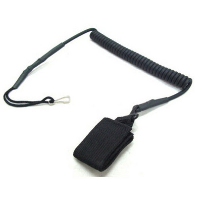 Elastne spiraaltross Pael Molle jahipüstoli tööriistarihm Airsoft püstol Käsirelv laskmine sõjaväe kott vedru rihm paintball