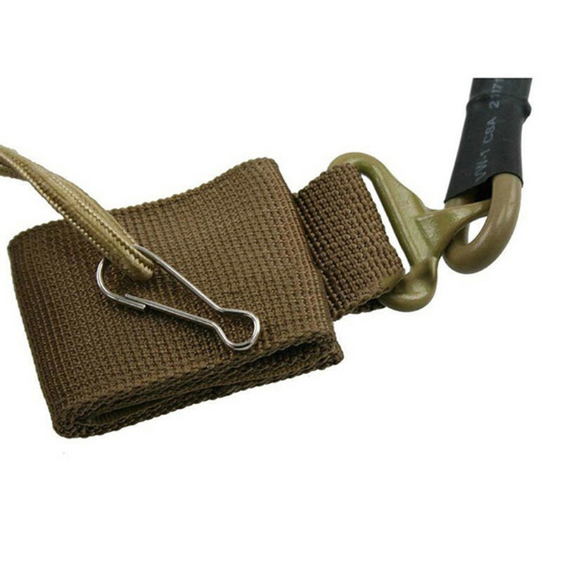 Elastne spiraaltross Pael Molle jahipüstoli tööriistarihm Airsoft püstol Käsirelv laskmine sõjaväe kott vedru rihm paintball