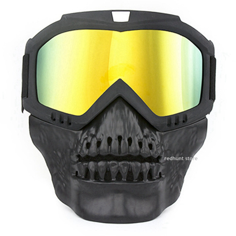 Maska za vanjske biciklističke naočale, otporna na UV zrake, otporna na vjetar, zaštitna zaštitna maska protiv magljenja, odvojiva podesiva maska za taktičke naočale CS/paintball