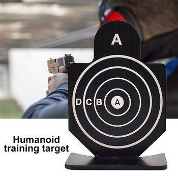 4Pcs/Lot Outdoor Airsoft Metal Shooting Target Target AEG GBB Rifle Pistol BB Gun Shooting Target for Tactical Practicing Training