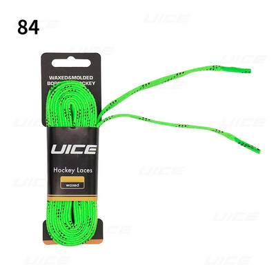 Jäähoki rulluisupaelad 84 96 108 120 tolli kahekihilised punutised, eriti tugevdatud otsad, vahatatud otsaku disain jäähoki rulluisuhoki kingapael