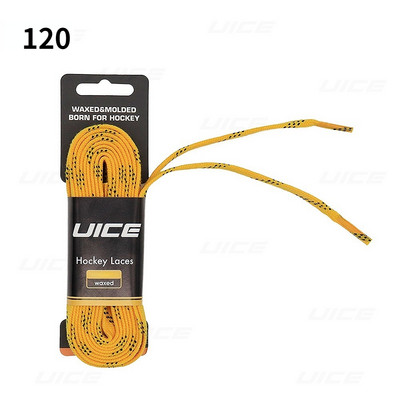 Jäähoki rulluisupaelad 84 96 108 120 tolli kahekihilised punutised, eriti tugevdatud otsad, vahatatud otsaku disain jäähoki rulluisuhoki kingapael