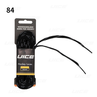 Jäähoki rulluisupaelad 84 96 108 120 tolli kahekihilised punutised, eriti tugevdatud otsad, vahatatud otsaku disain jäähoki rulluisuhoki kingapael