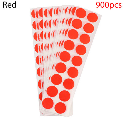 0,8'' 900/2100Pcs Χαρτί αυτοκόλλητο Target Paster Shooting Αυτοκόλλητα Μπαλώματα για προπόνηση Κυνήγι Πρακτική Αξεσουάρ Paintball