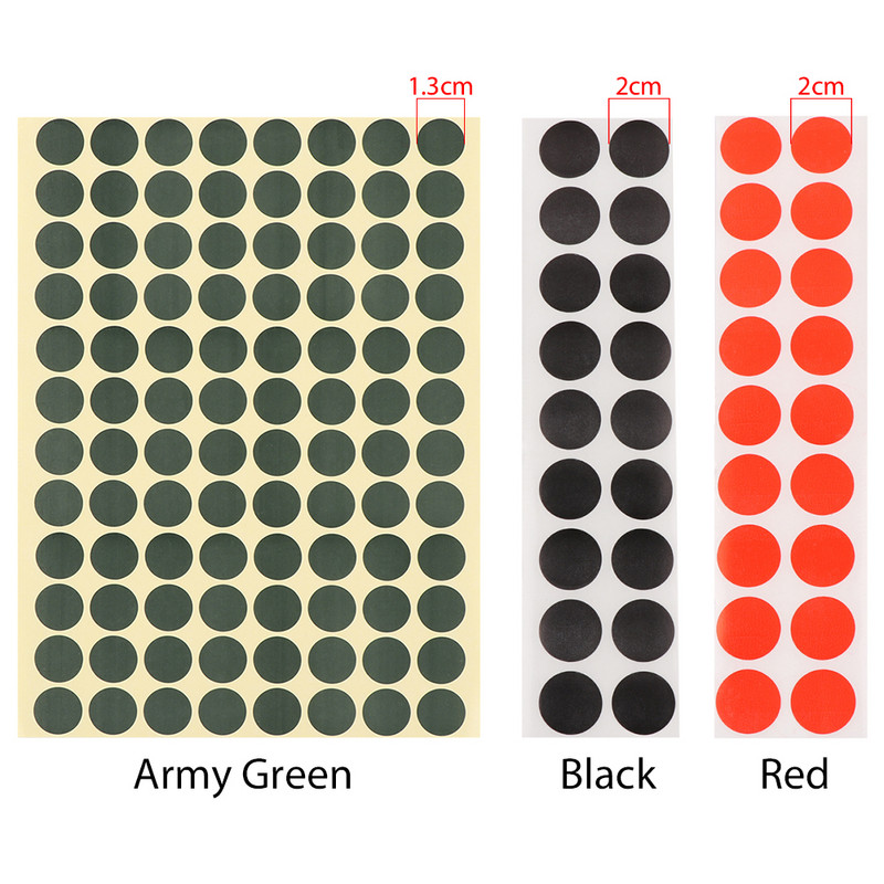 0,8'' 900/2100Pcs Χαρτί αυτοκόλλητο Target Paster Shooting Αυτοκόλλητα Μπαλώματα για προπόνηση Κυνήγι Πρακτική Αξεσουάρ Paintball