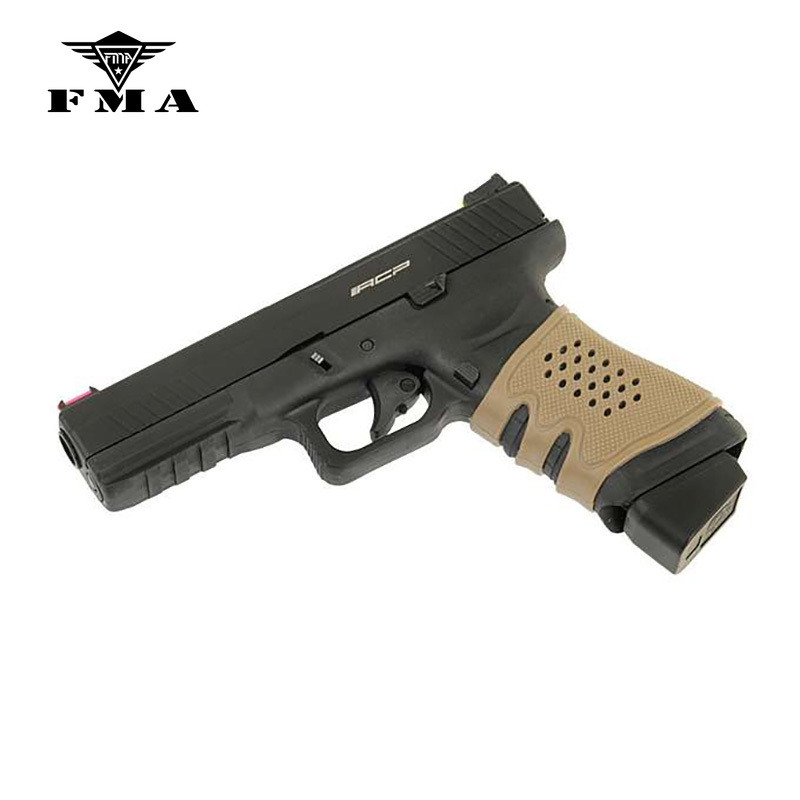 FMA Airsoft Sleeve Slip Gumena Skidproof Cover za AEG Glock 1911 M92 M4 AR15 pištolj Taktički rukohvat Paintball pribor za lov