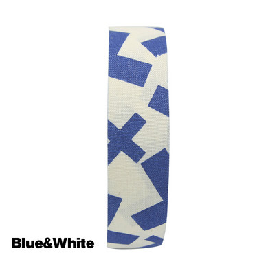 Hokikepiteip 1 tk 2,5 mm x 25 m Mitmeotstarbeline värviline sporditurvaline puuvillane riie täiustab jääväljakut Hoki sulgpalli golfiteip