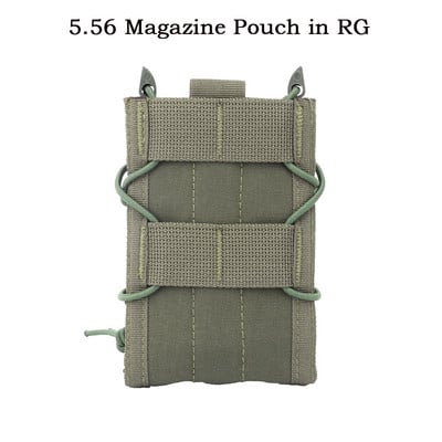 9 mm-es 5,56 egylapos tártasak M4 AK SMG Mag tároló tartó Malice Clip taktikai öv Airsoft vadászmellény Paintball kiegészítők