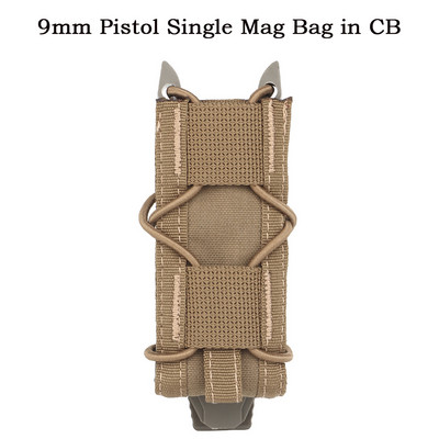 9 mm-es 5,56 egylapos tártasak M4 AK SMG Mag tároló tartó Malice Clip taktikai öv Airsoft vadászmellény Paintball kiegészítők