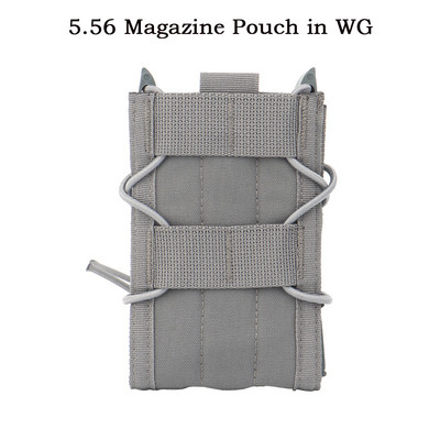 9 mm-es 5,56 egylapos tártasak M4 AK SMG Mag tároló tartó Malice Clip taktikai öv Airsoft vadászmellény Paintball kiegészítők