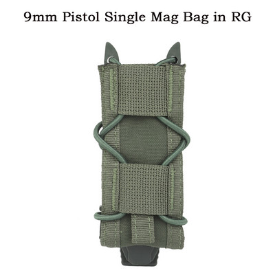 9 mm-es 5,56 egylapos tártasak M4 AK SMG Mag tároló tartó Malice Clip taktikai öv Airsoft vadászmellény Paintball kiegészítők