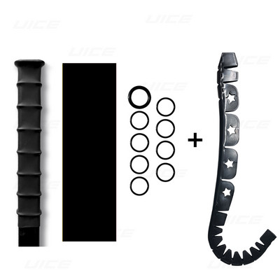 Jégkorong markolatszalag+Jégkorongbot-pengevédő Jéghoki bot markolat hőre zsugorodó hüvely PP anyag Jégkorong bot szalag