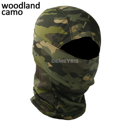 Taktikaline paintballi peakate, kamuflaažiarmee sõjaline võitlus CS sõjamängumask hingav välimootorratta spordi näomask