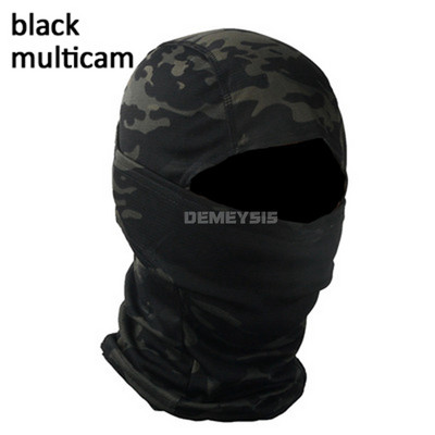Taktikaline paintballi peakate, kamuflaažiarmee sõjaline võitlus CS sõjamängumask hingav välimootorratta spordi näomask