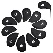 10 komada pokrivala za golf palicu, ronilačkih materijala, jednostavnih obostrano vezenih zaštitnih rukava za darove