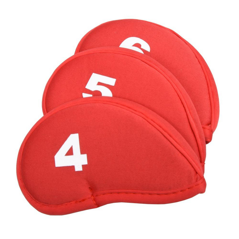 10 komada pokrivala za golf palicu, ronilačkih materijala, jednostavnih obostrano vezenih zaštitnih rukava za darove